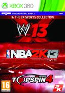 WWE'13 - NBA 2K13 - Top Spin 4 - 2k Sports bundle (Pack 3 Jeux)