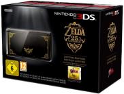 Nintendo 3DS The Legend of Zelda : Ocarina of Time 3D - Edition 25ème Anniversaire Collector (noir Sérigraphié+Jeux)