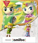 Série The Legend of Zelda 30 ans: The Wind Waker - Toon Link Cartoon / Zelda (2-Pack)