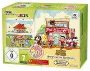 Nintendo New 3DS Blanche + Animal Crossing Happy Home Designer Préinstallé