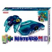 Nintendo 64 Clear Blue