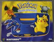 Nintendo 64 Pikachu Blue