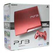 PS3 Slim 320 Go (Scarlet Red)