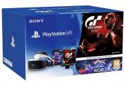 Sony PS4 PlayStation VR - Casque VR + Camera V2 + Gran Turismo Sport + VR Worlds