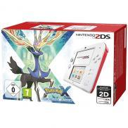 Nintendo 2DS Pokemon X (console blanche & rouge + jeu)