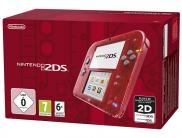 Nintendo 2DS Transparente Rouge