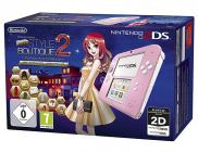 Nintendo 2DS La Nouvelle Maison du Style 2 (console rose & blanche + jeu)