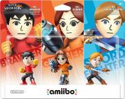 Série Super Smash Bros. Mii 3-Pack - Boxeur Mii, Tireuse Mii, Épéiste Mii