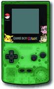 Game Boy Color Pokemon Clear Green (Vert Clair) (JAP)