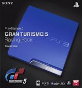 PS3 Slim 160 Go - Gran Turismo 5 ~ Racing Pack (Titanium Blue)