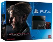 PS4 500 Go - Pack Metal Gear Solid V: The Phantom Pain (Jet Black)
