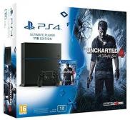 PS4 1To - Pack Uncharted 4: A Thief's End (Jet Black)