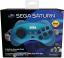 retro-bit 8-Button Arcade Pad 2.4GHz Wireless (Clear Blue)