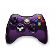 Microsoft XBOX 360 Wireless controller chrome series purple