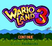 Wario Land 3 (eShop 3DS)