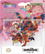 Série Monster Hunter Stories - One-Eyed Liolæus & Rider (Girl)