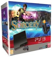 PS3 Slim 320 Go - Pack découverte Sorcery + Manette PS Move (Black)