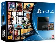 PS4 500 Go - Pack Grand Theft Auto V (Jet Black)