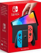 Nintendo Switch Modèle OLED (Néon Bleu et Rouge)