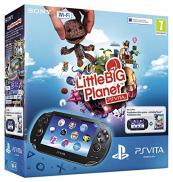 PS Vita Wi-fi - Pack LittleBigPlanet Voucher + Carte Mémoire 4 Go (Black)