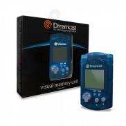 SEGA Dreamcast carte mémoire Visual Memory Unit (clear blue)