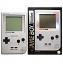 Game Boy Pocket Silver Argent (contour écran argent sans LED)