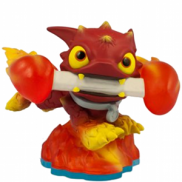 Skylanders Hot Dog - Série 2 Fire Bone (Swap Force)