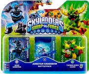 Skylanders: Swap Force (Battle Pack) Arkeyan Crossbow + Grim Creeper S1 + Thorn Horn Camo S2