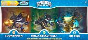 Skylanders Imaginators - Skylanders Champions Combo Pack - Countdown + Ninja Stealth Elf + Rip Tide