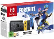 Nintendo Switch Edition Spéciale Fortnite Préinstallé + code Pack Panthère (Joy-Con jaune/bleu exclusifs)